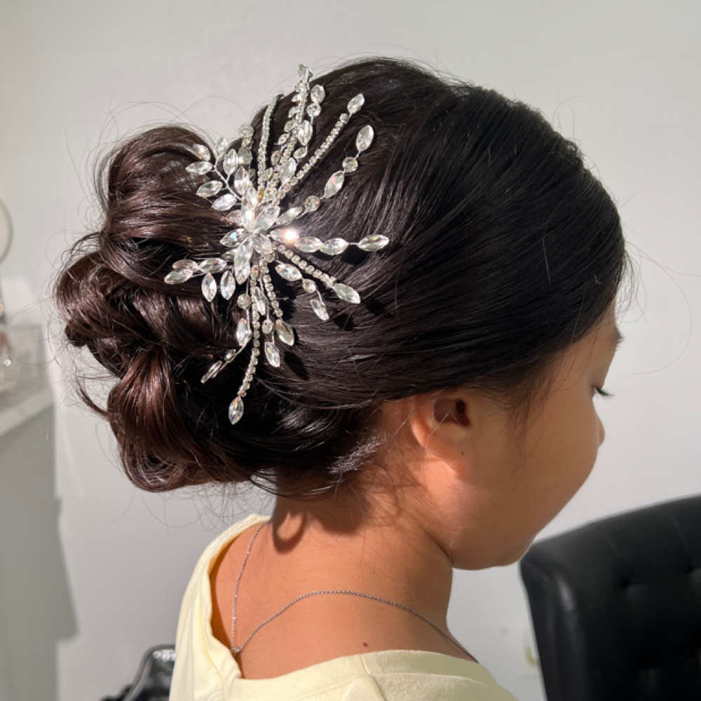 Updo/Special Occasion Styling at Eternal Hair Salon in San Antonio, TX