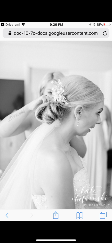 Bridal Hair Trial