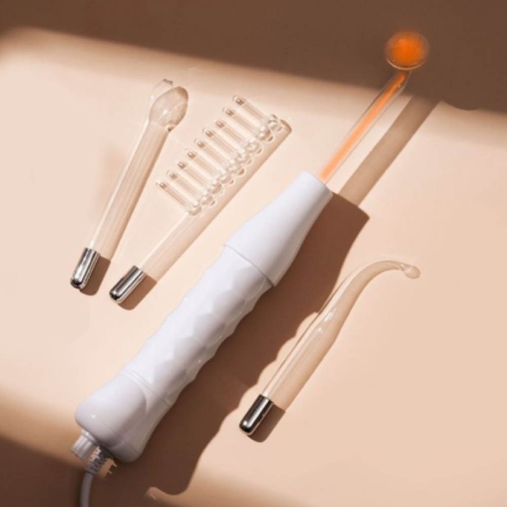 High Frequency Treatment at The Beauty Chapter in Cedar Rapids, IA