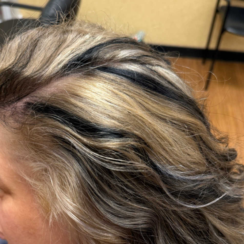 Full Custom Foil at Ayer’s Beauty Salon PLLC in Alburgh, VT