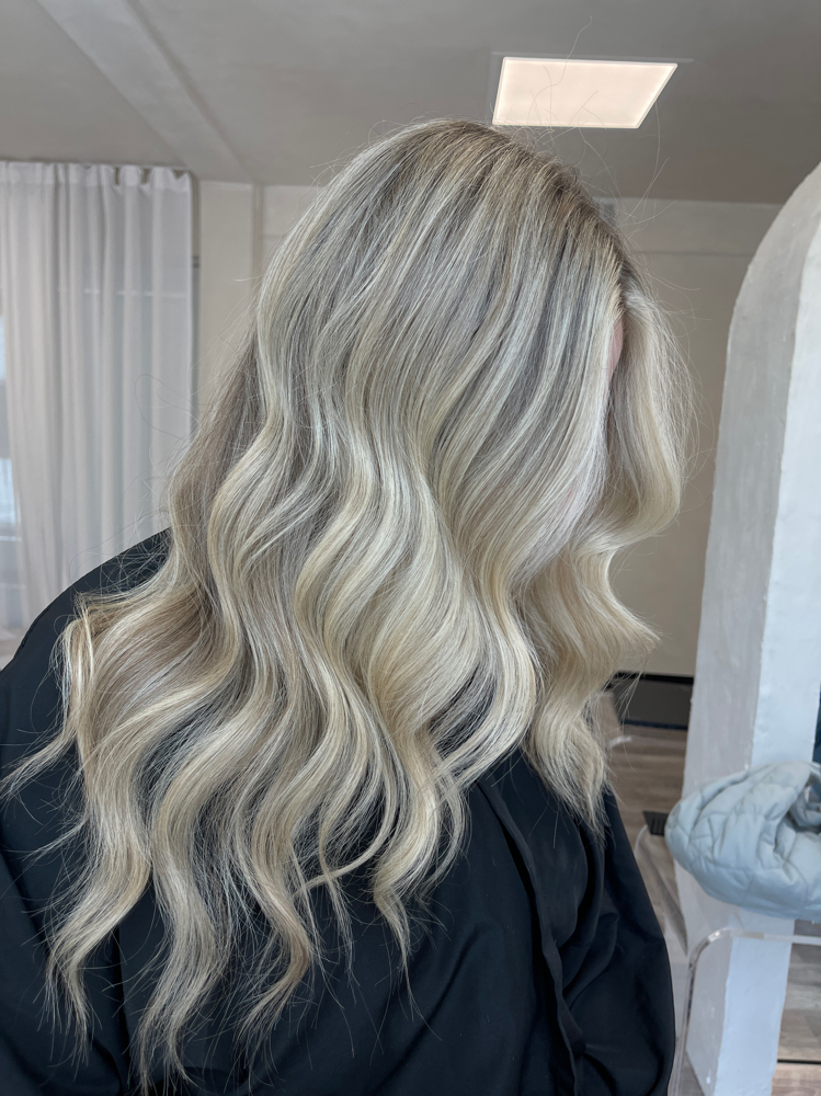 Partial Custom Blonding at Luxe and Mane Co in Spring, TX