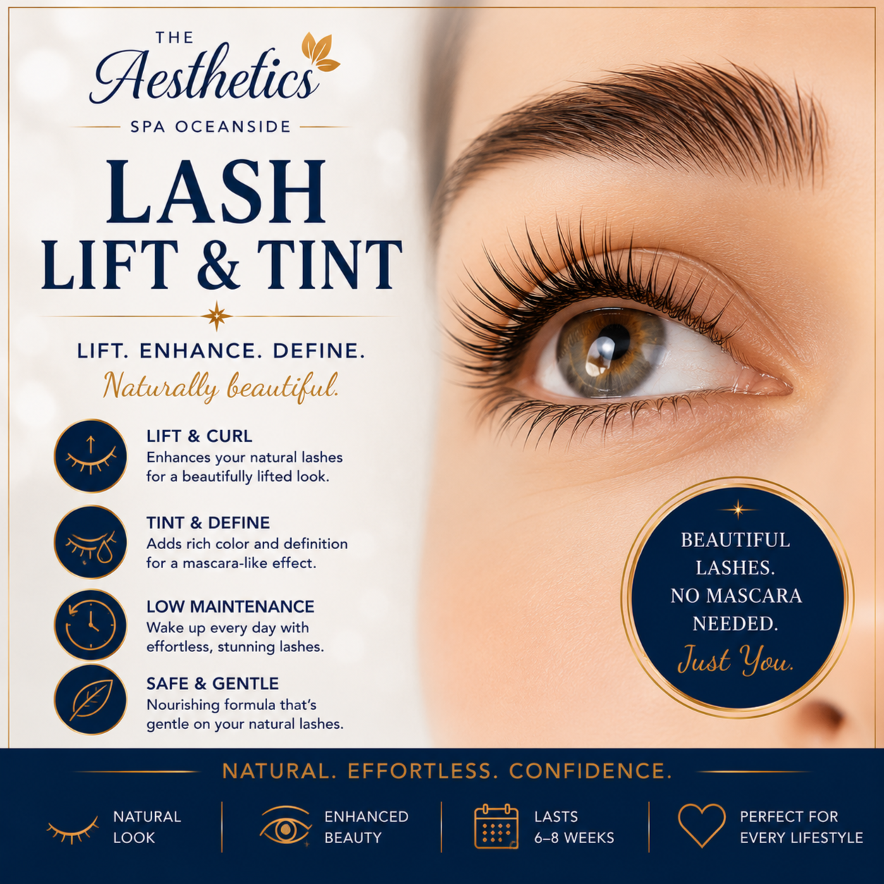 Lash Lift & Tint at The Aesthetics Spa in Oceanside, NY