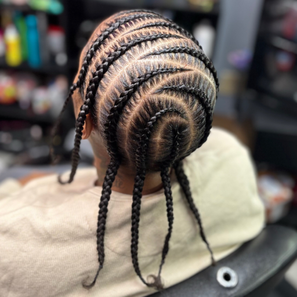 Cornrows (NO ADDED HAIR) at Jessi's Place Locs And More in Montgomery Village, MD