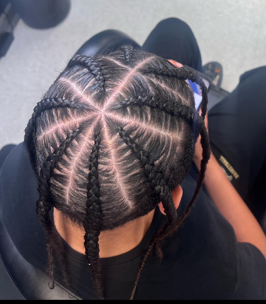 Cornrows (NO ADDED HAIR)