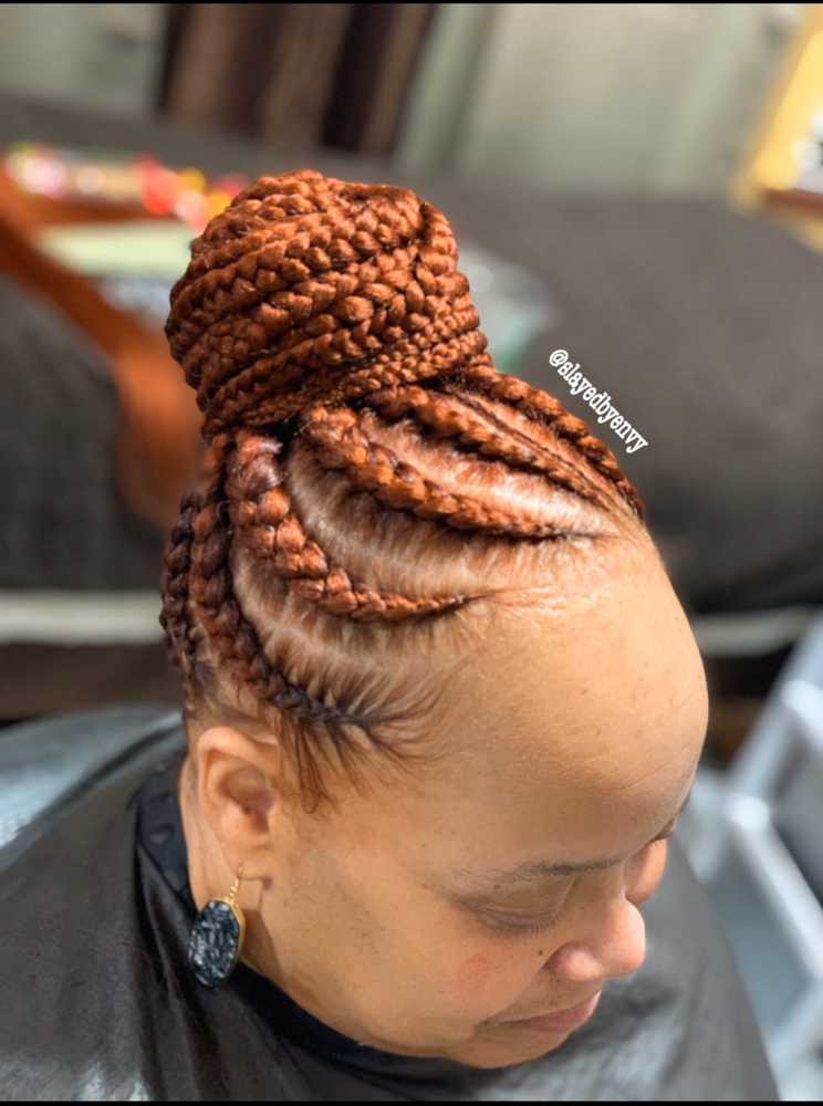 Large Feed In Ponytail