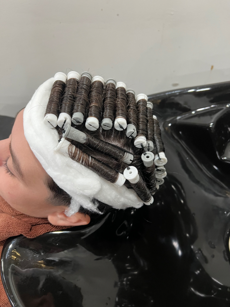 Boys Perm at Micah K Salon in Bakersfield, CA
