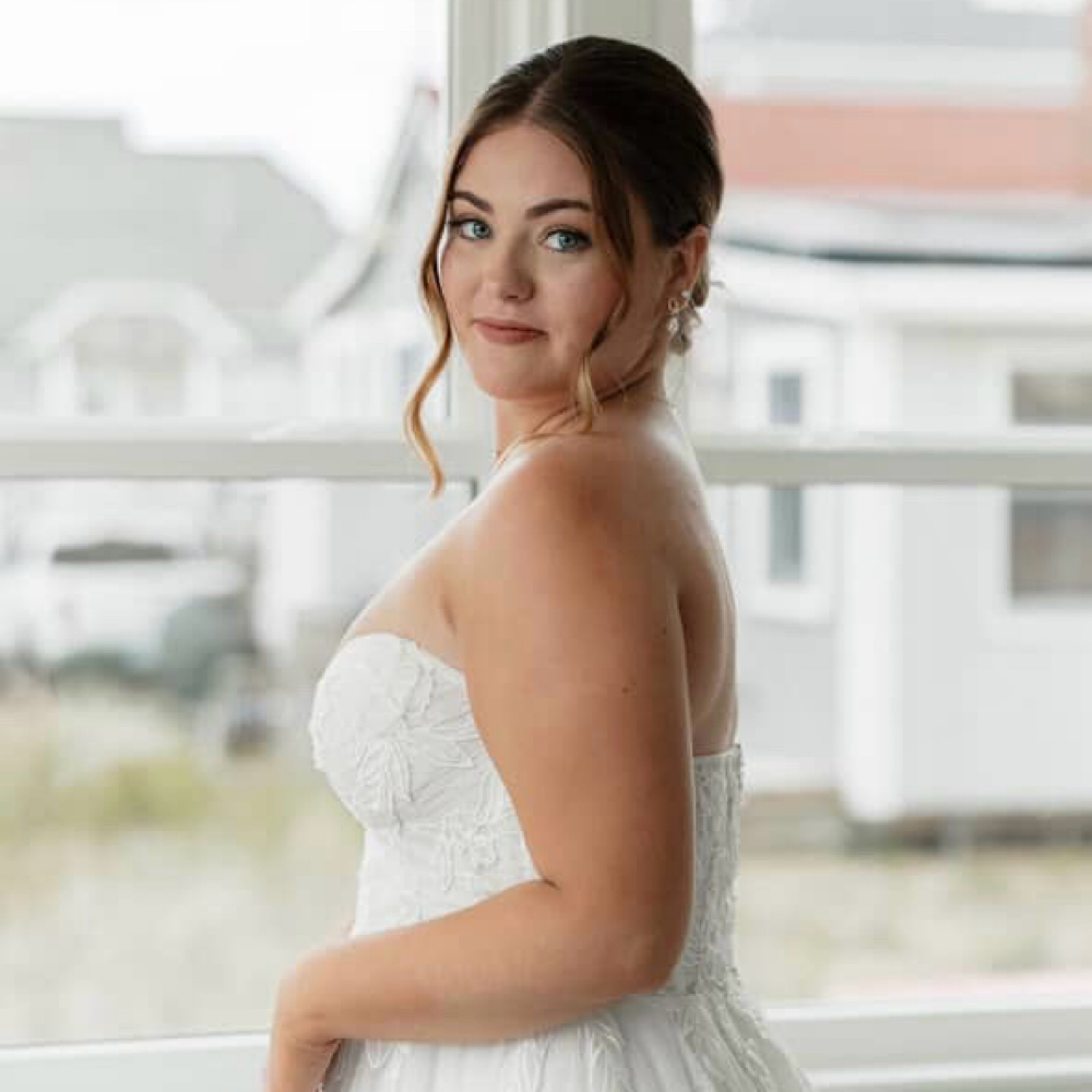 Bridal Hair Trial at Le posh salon in Merrimac, MA