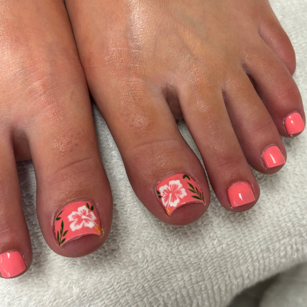 Gel Pedicure at Nails with Bailee in Payette, ID