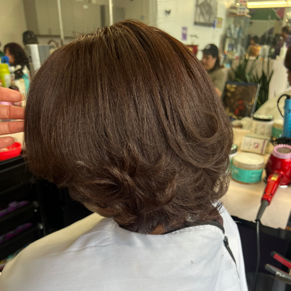 Express Silk Press at Glo Luxe Beauty in New Rochelle, NY