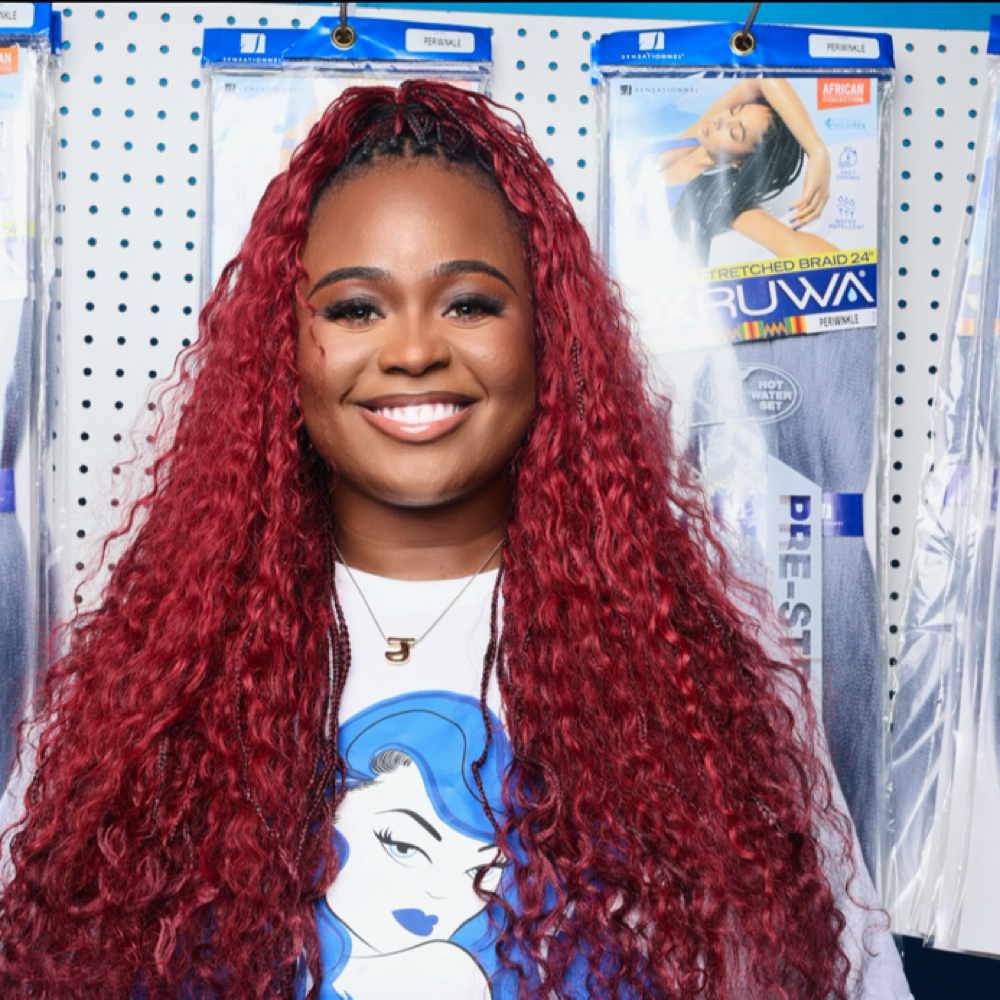 Medium Midback Bohemian  Braids at The Braid Brand in Columbus, GA