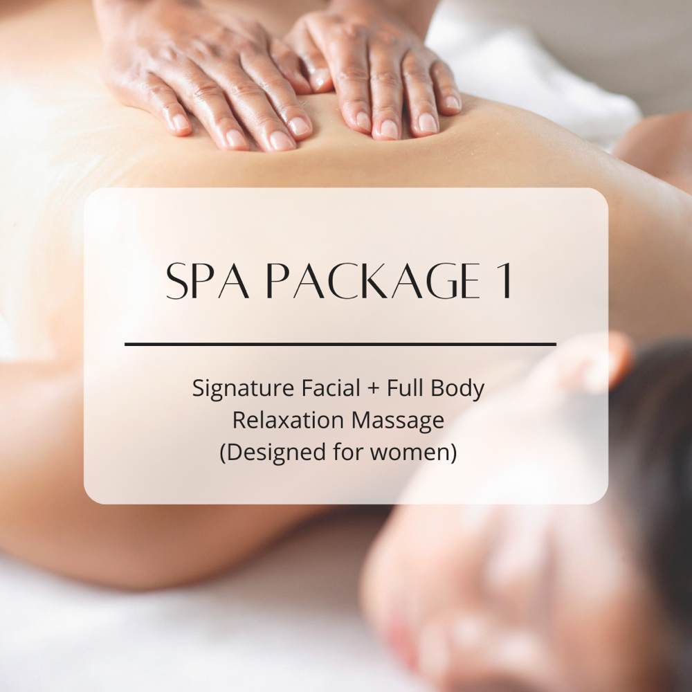 Spa Package 1 (Sig. Facial/Massage)