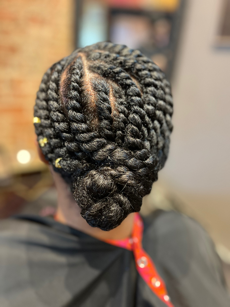 FlatTwist Bun/ponytail Medium/long
