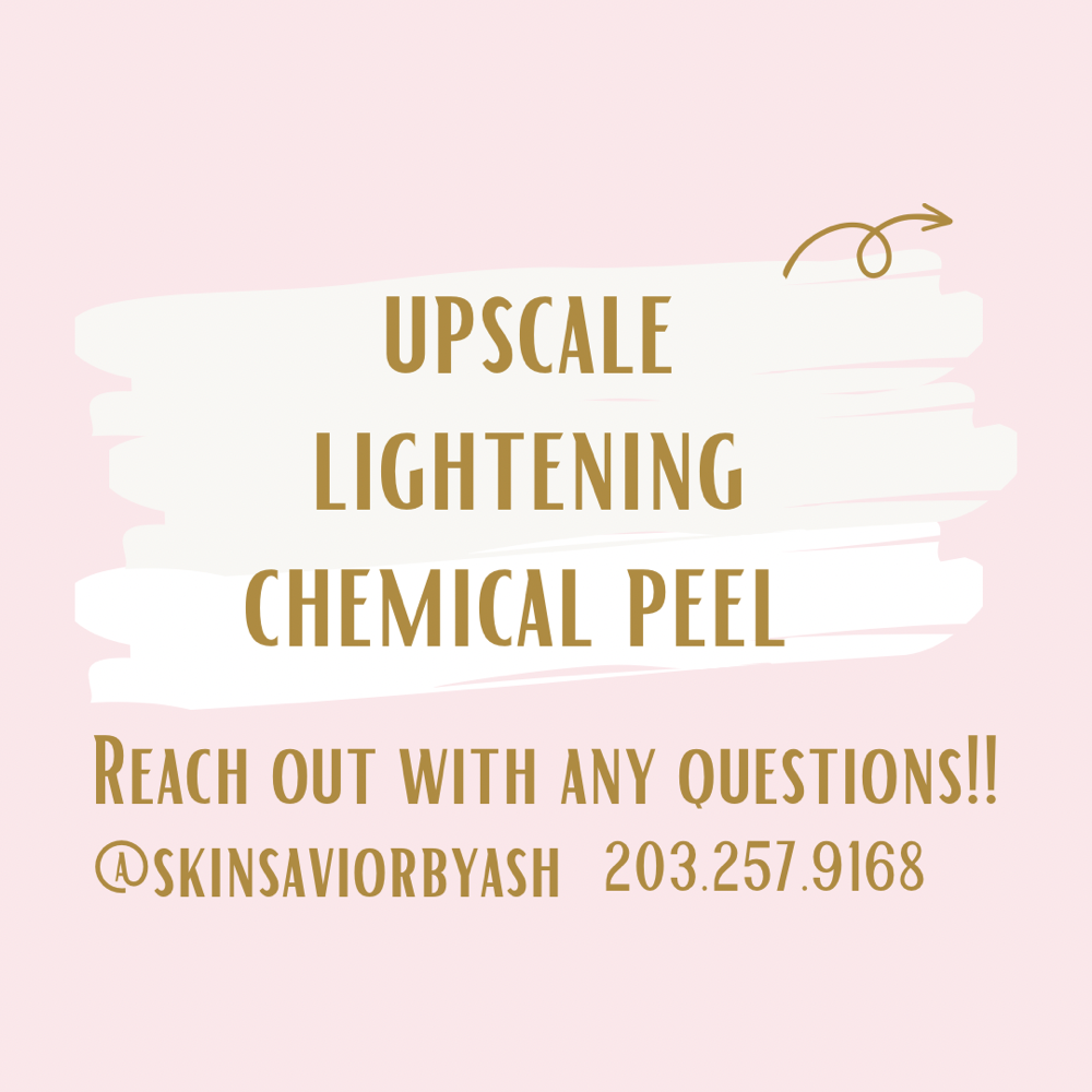 Upscale Lightening Chemical Peel