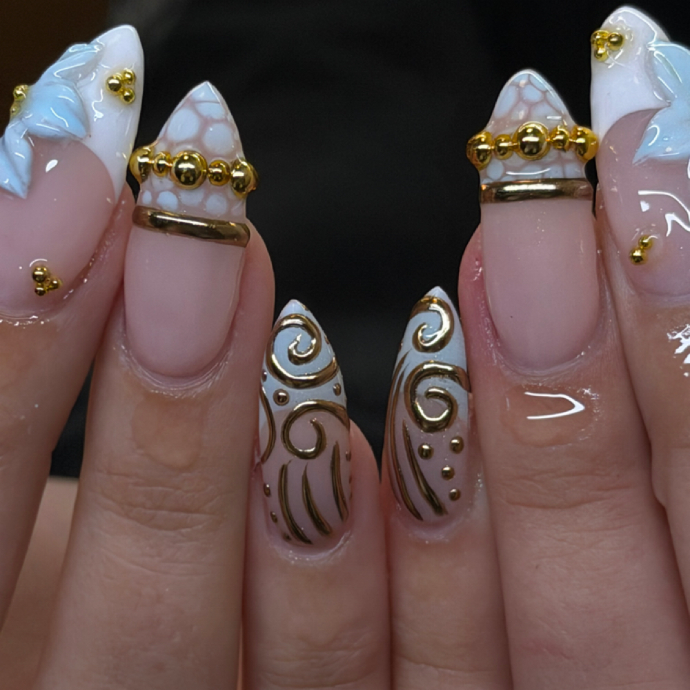 Nail Art Tier 3 at nailsbygabriellelyn in Waterville, ME