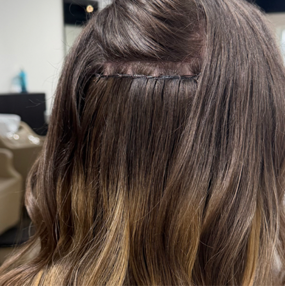 Extension Consultation at The Brick Method Salon in Farmington Hills, MI