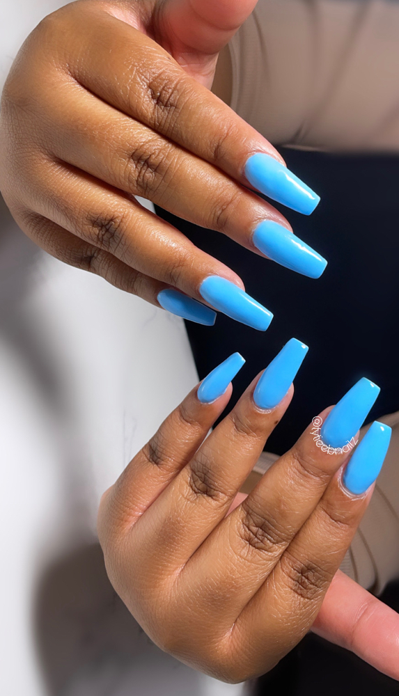 Gel Polish Fill at Tytiee B. Nailz in Cedar Hill, TX