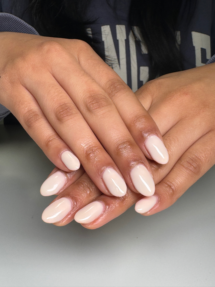 luminary overlay medium nails at Bonita Beauty in Knoxville, TN