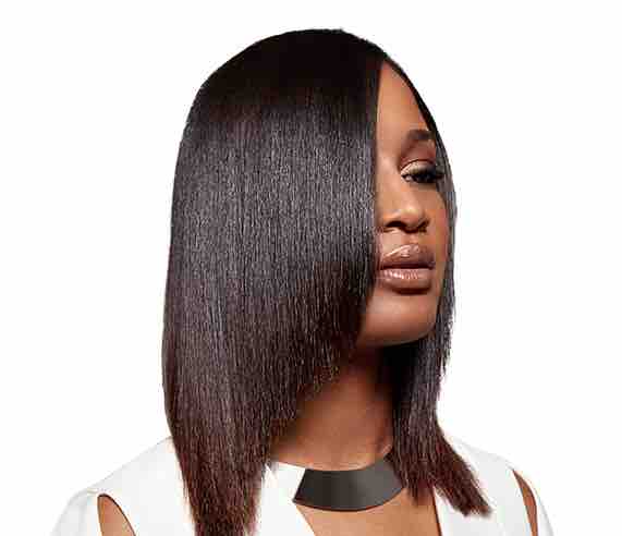 Silk Press On RELAXED HAIR