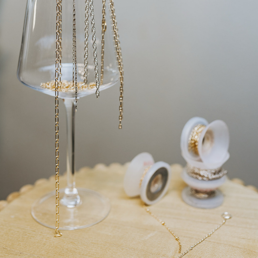 Permanent Jewelry Party at Bronze & Honey in Gilbert, AZ