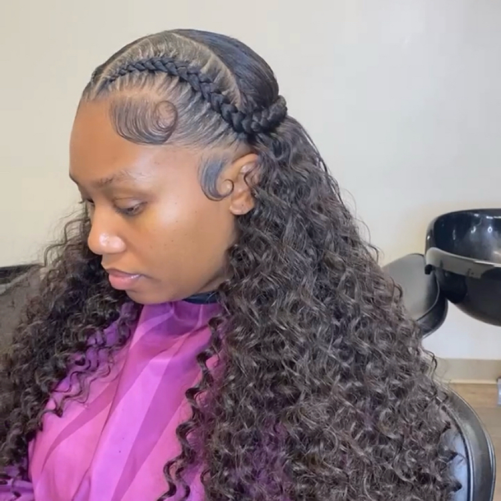 Half & Half (2 stitch braids) at IC & co. est 2014 in Nottingham, MD