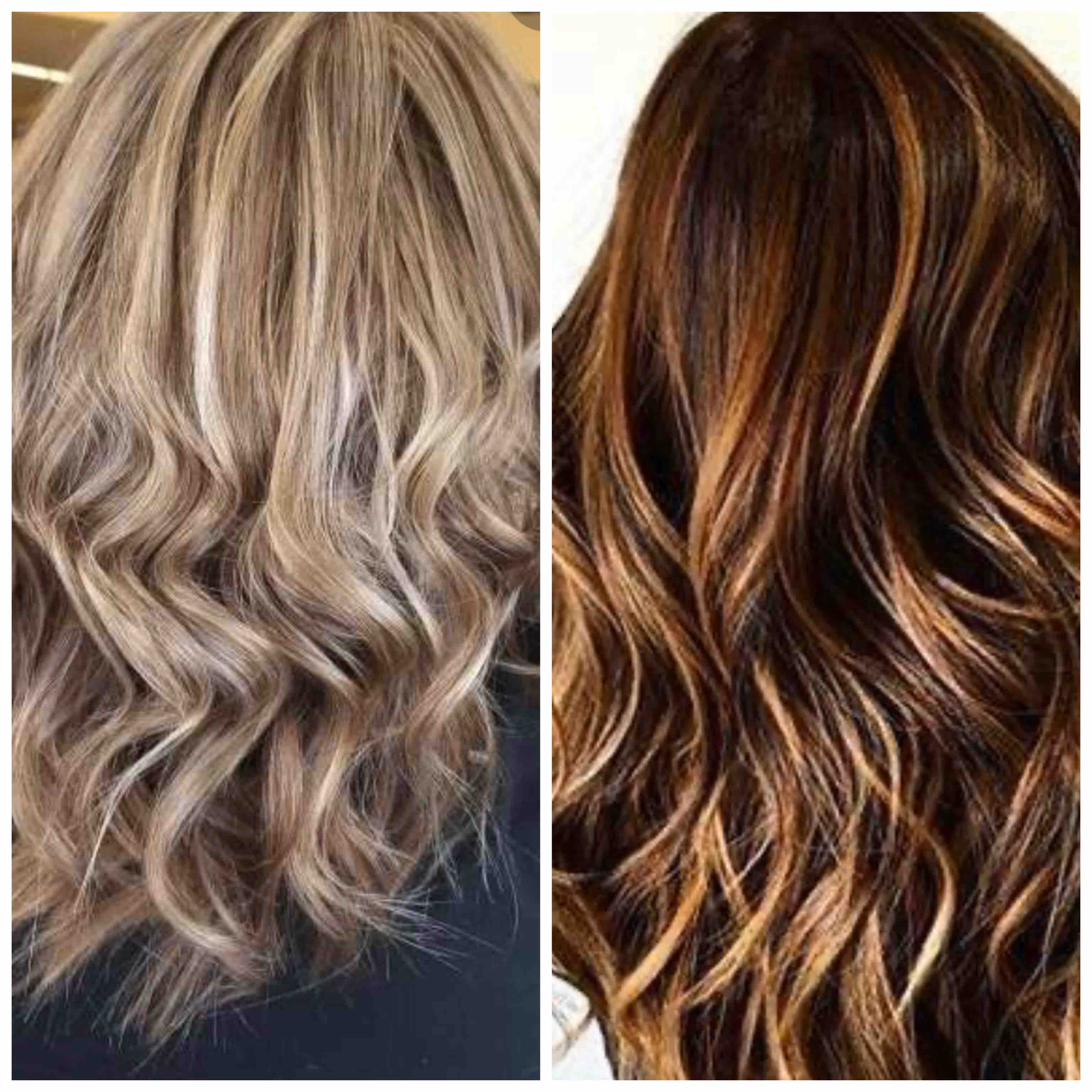 Full Head Highlights And Balayage