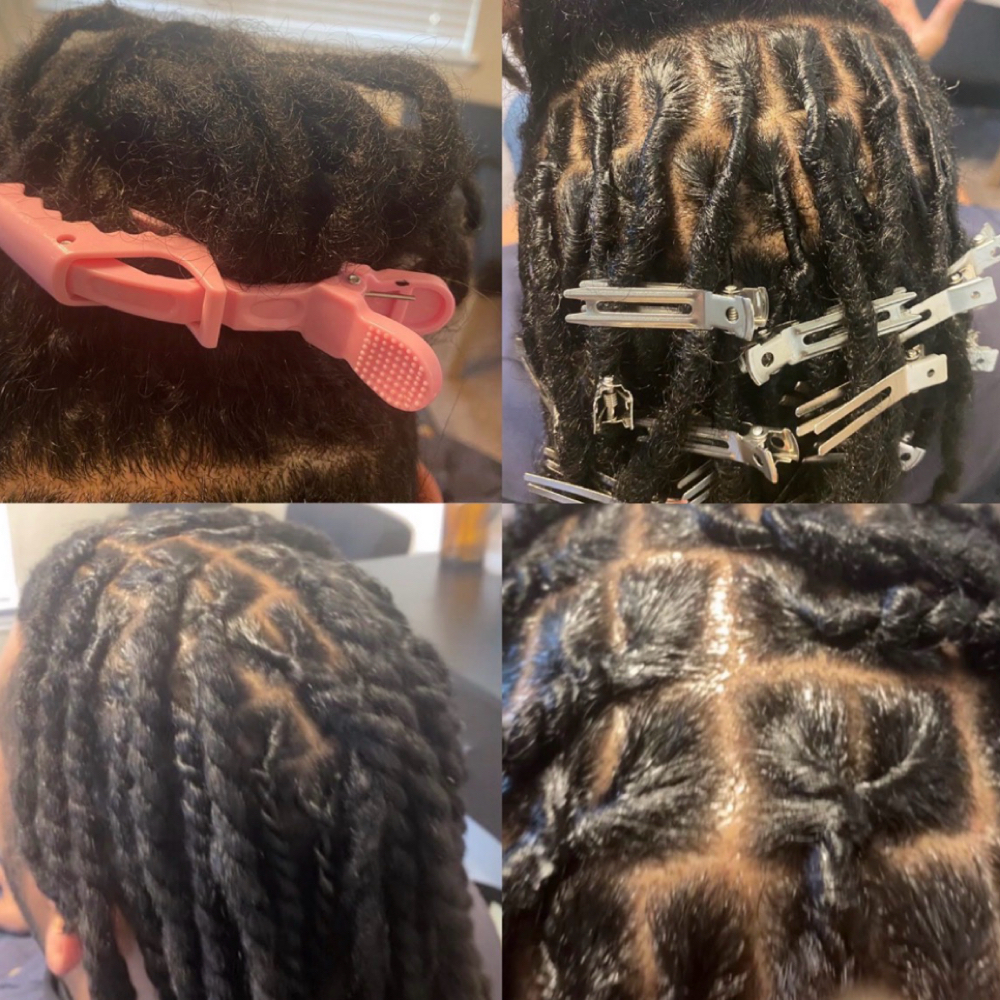 Loc Retwist at Luxe Beautyon 5th Ave in TEXAS CITY, TX