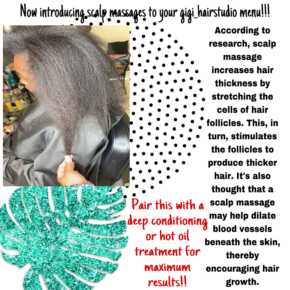 (NEW SERVICE) Intense Scalp Massage