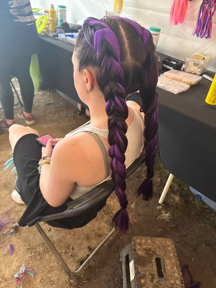 Dragon Braid at yourmanegirl.allycooper in Deland, FL