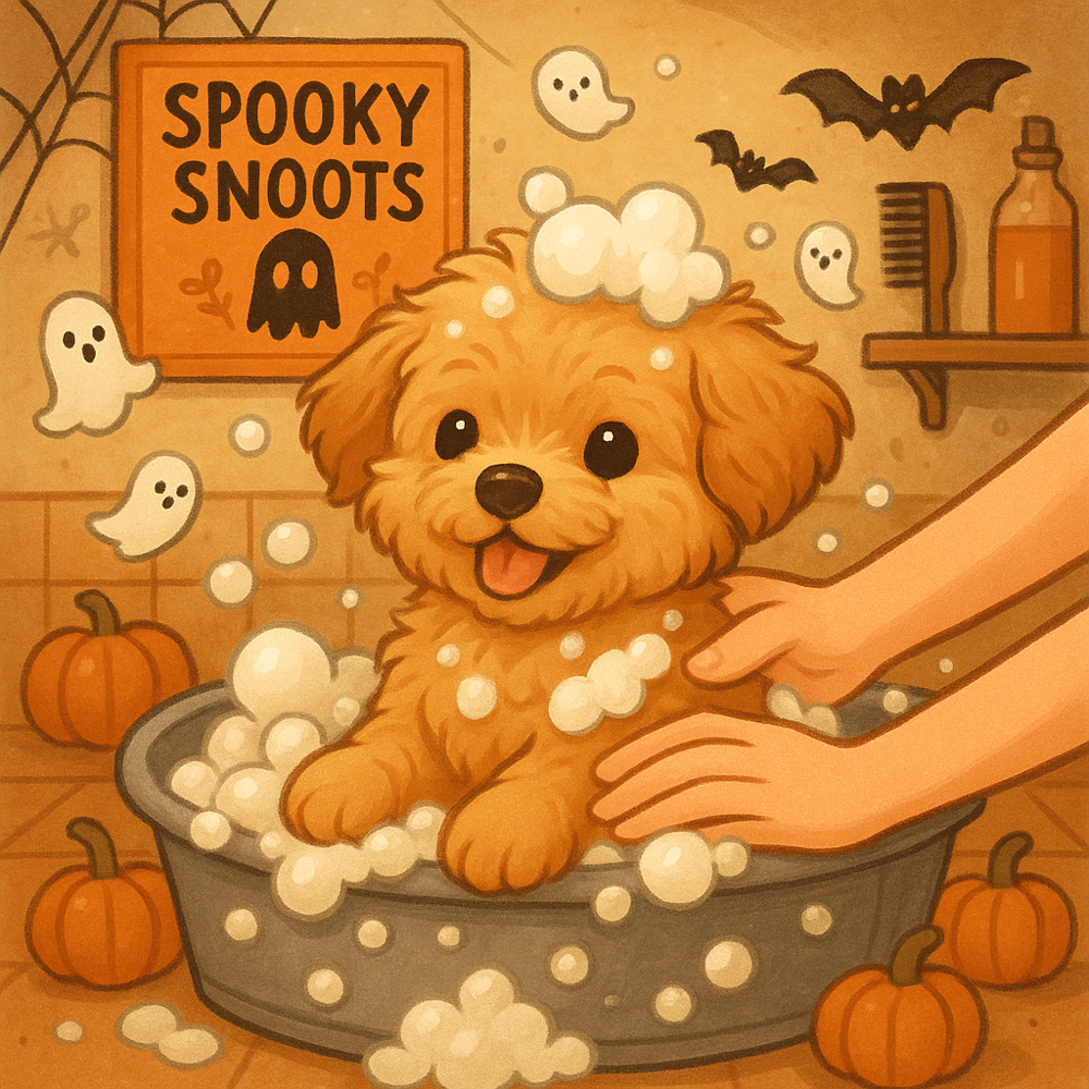 Puppys’ First Bath