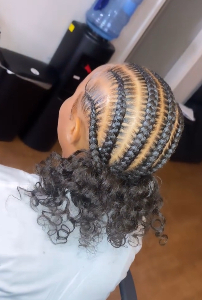 Kids 7-10 (6-10yrs) Stitch Braids at Luvbeautybypink in Lithonia, GA