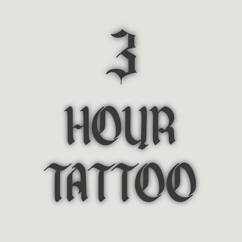 3 Hour Tattoo at Petra Pokes in Seguin, TX