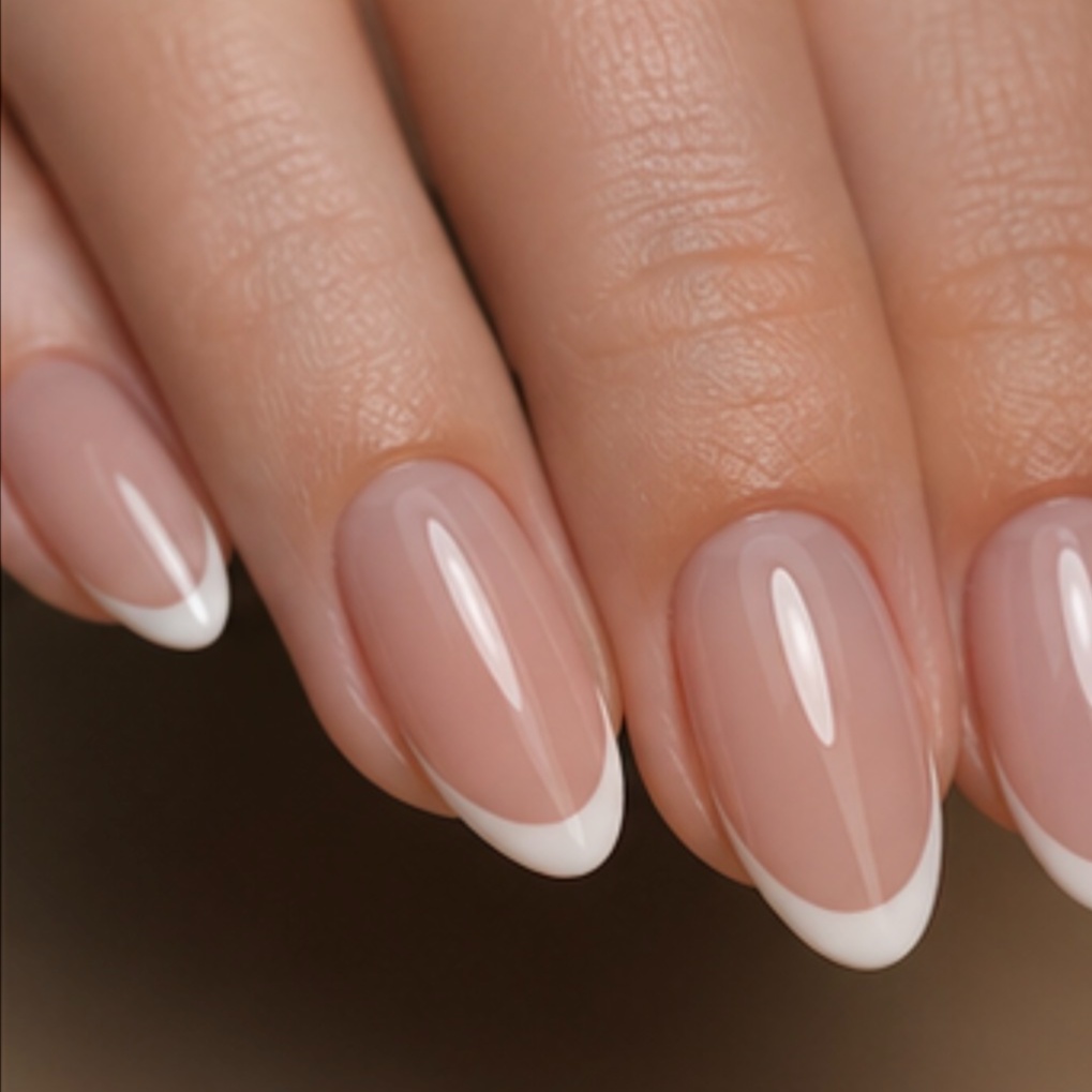Signature French Manicure at mios mani in Dorchester, MA
