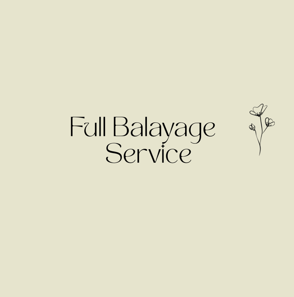 Full Balayage Service at Hair By Chey in New Bern, NC