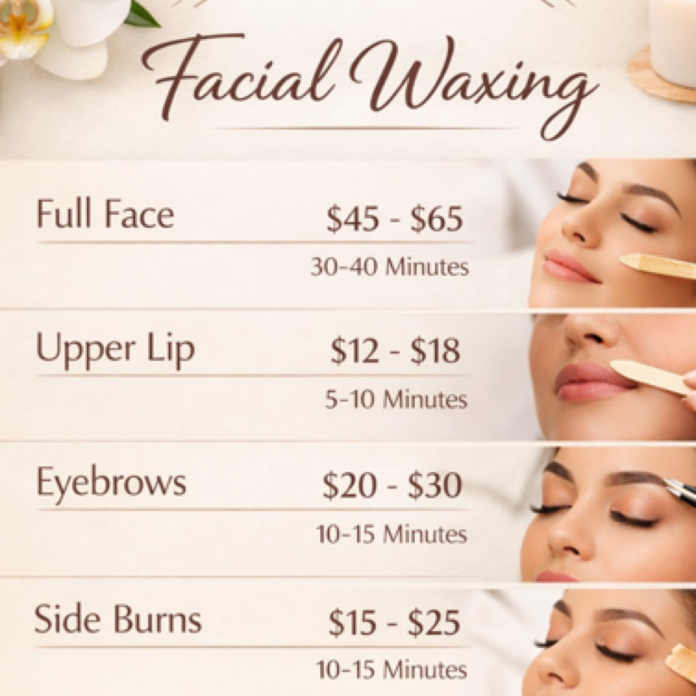 Side burn Waxing at Cataleya's Nail Salon and Boutique in Phoenix, AZ