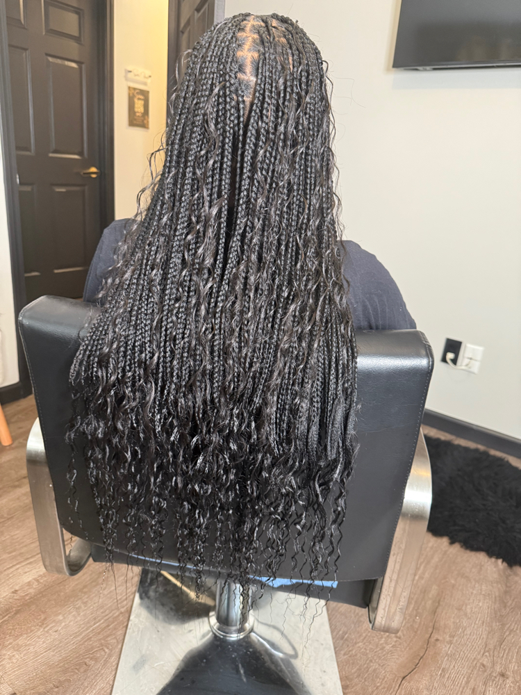 Boho Knotless at XoXo Kaleaha Braids in MCDONOUGH, GA