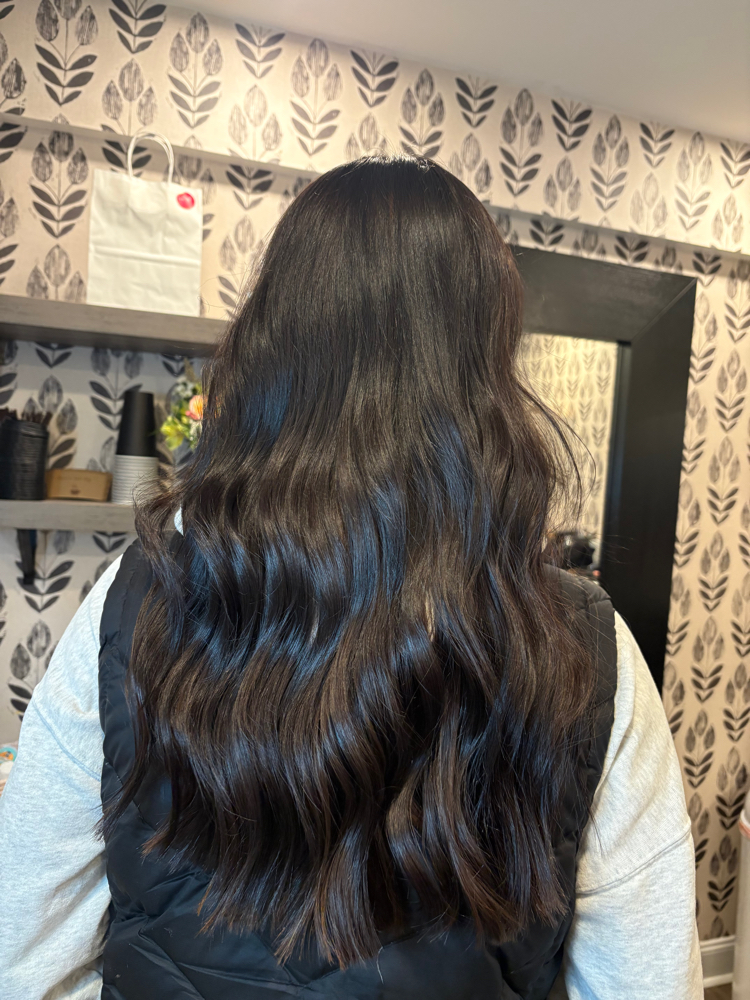 Color Re-touch/Root touch up at Ally & Co. Studios in Springfield, MI