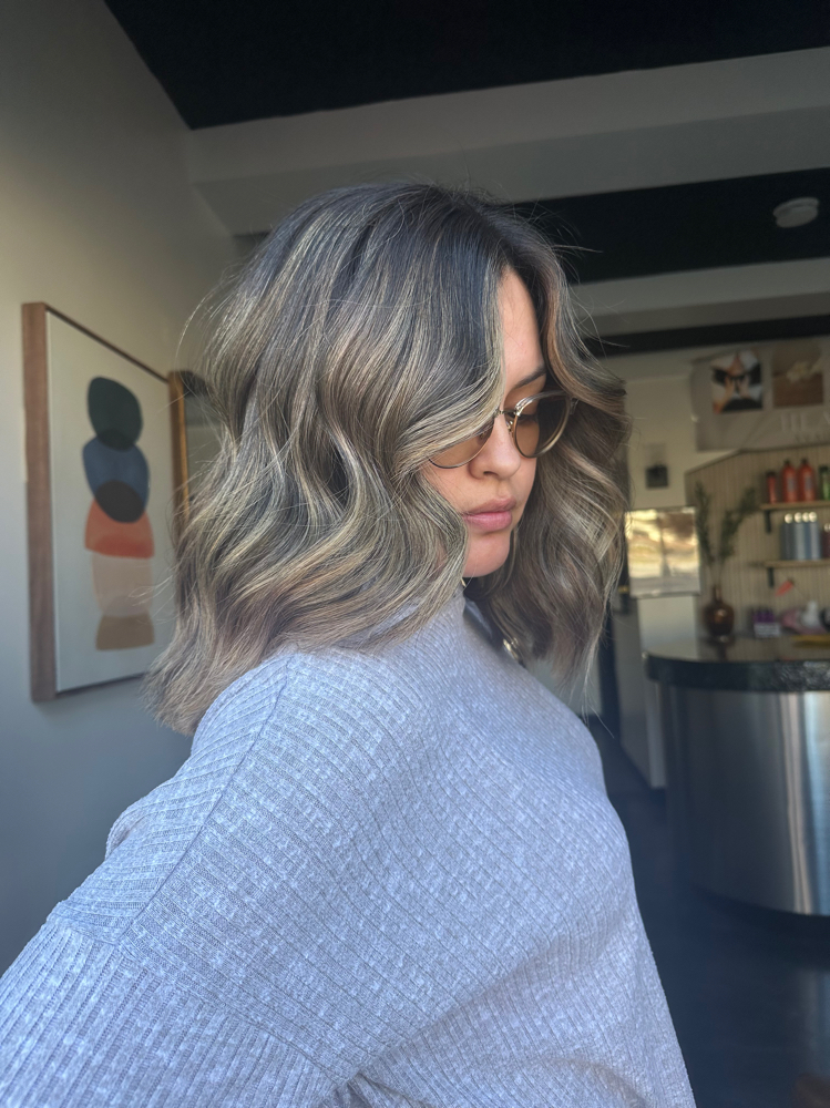 Face Foil / Money Piece at Styled by Addison in New Albany, IN