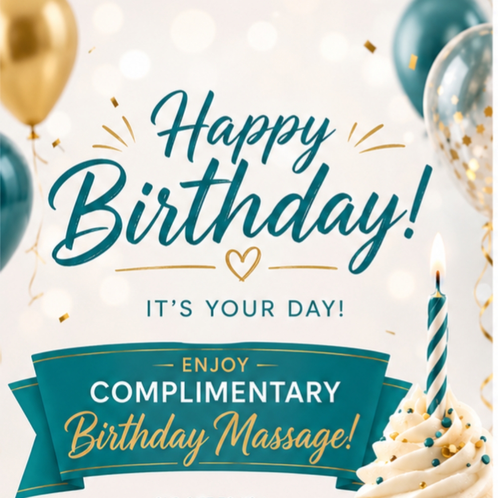 Complimentary Birthday Massage at Your Zensation in Springfield, MO