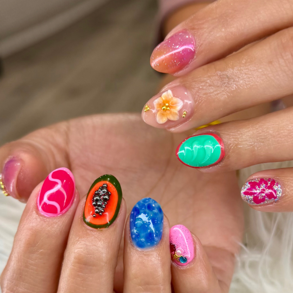 Feeling Extra ✨(Tier 3 Nail Art) at Cutie Pyp Nails in Tualatin, OR