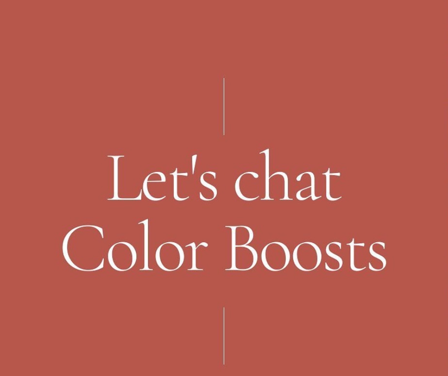 UNDER 1 YEAR COLOR BOOST