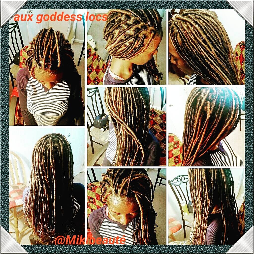 Individual faux Locs/ Soft Locs at Blessed Hands Beauty Salon in Fayetteville, AR