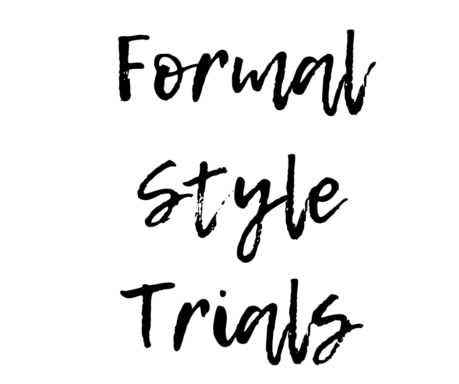 Formal/Bridal Trial