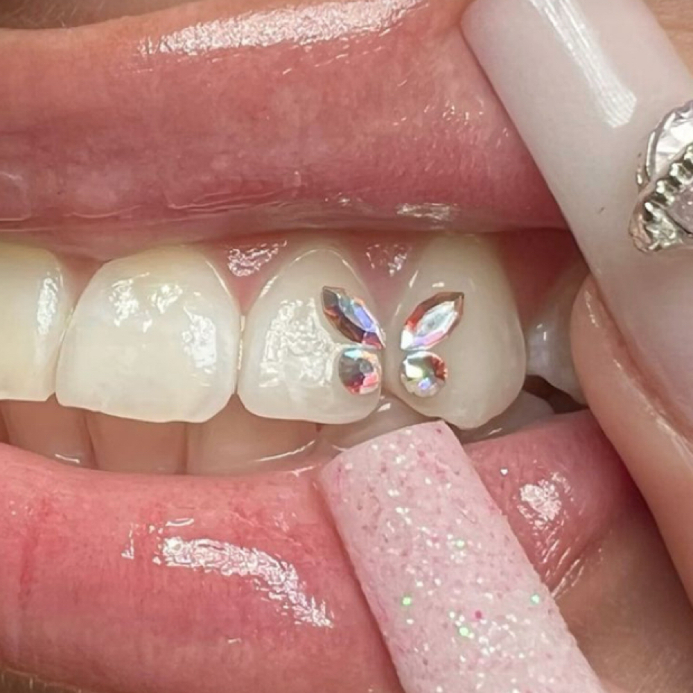 Design: Butterfly, Flower, Cross at Chanti’s Beauty Loft in NC, NC