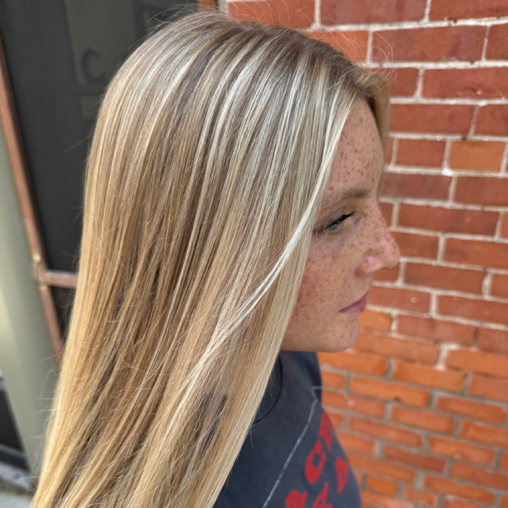 Full Foil at Hilltown Hair Salon in Shelburne Falls, MA