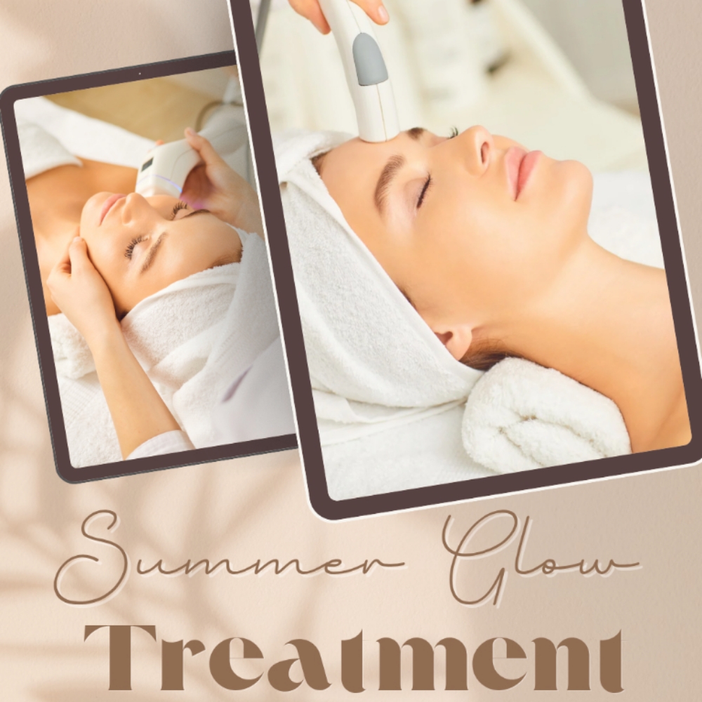 Summer GLOW treatment at Everglow Skincare in Longview, TX