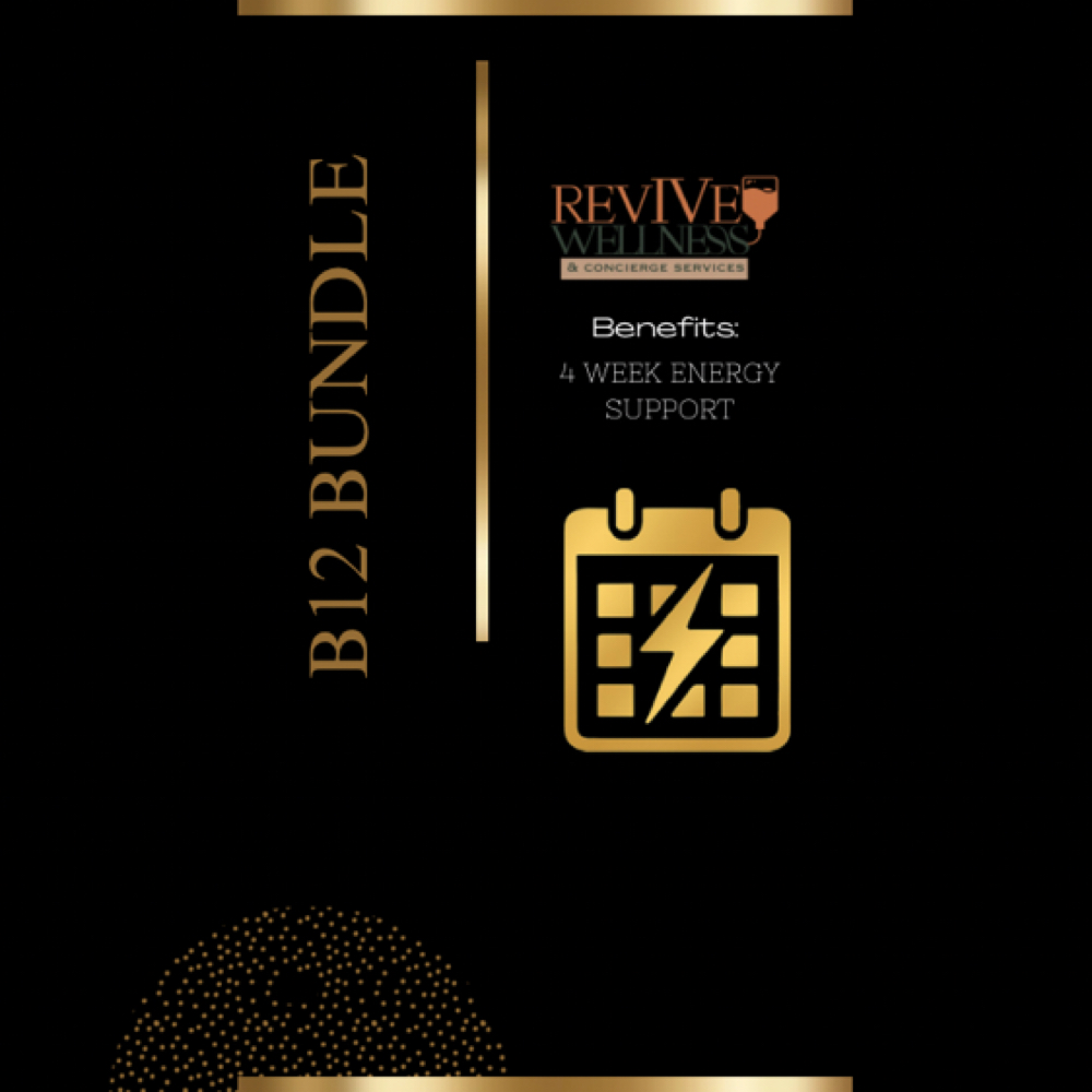 ✨ 4-Week B12 Bundle at RevIVe Wellness & Concierge Services in Houston, TX