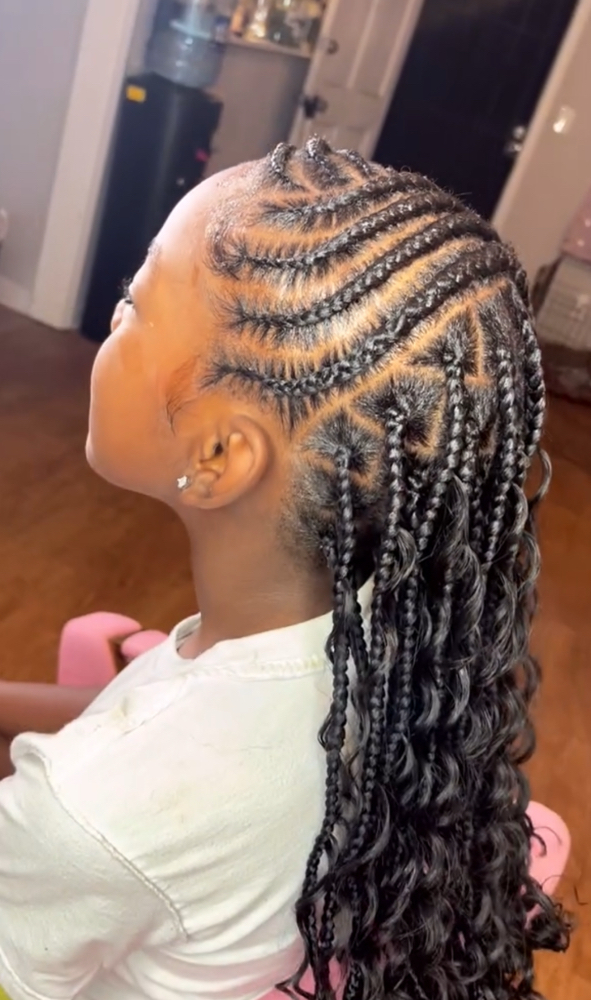 Kids(6-10yr)Tribal Braids(Any Size) at Luvbeautybypink in Lithonia, GA