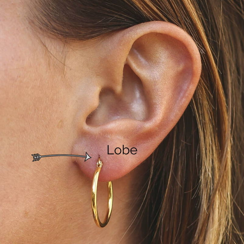 Ear Piercing Lobe only