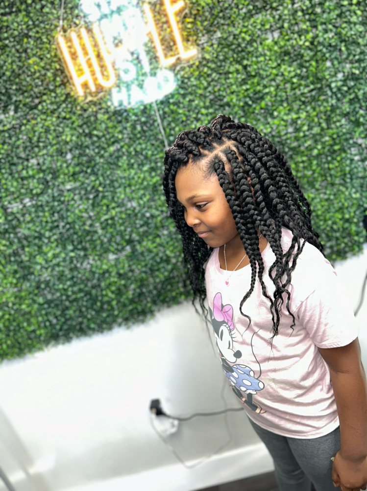 Box/Knotless Braids Over Locs at Ja’Tae Style Studio LLC in Euclid, OH