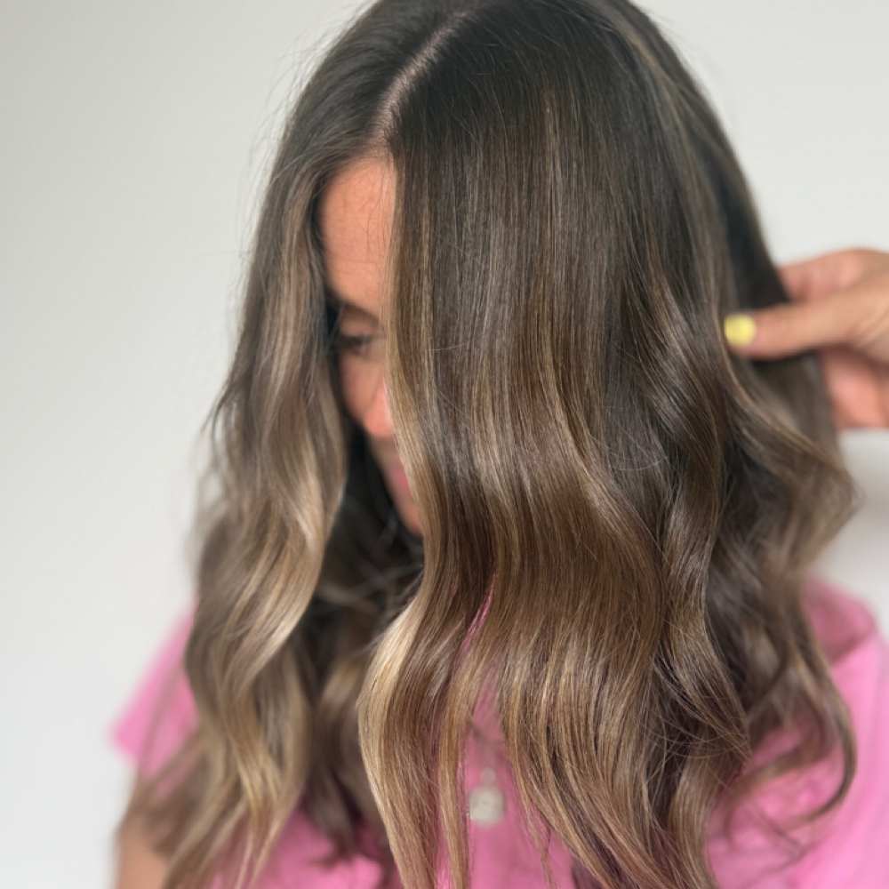 Partial Custom Color at Taylor- Sacred Roots Salon in Enfield, CT